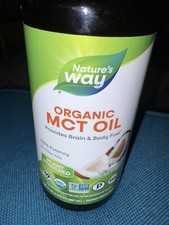 Nature's Way Organic MCT Oil Plant Powered 30 FL OZ BLQ8971C New Exp. 06/2026