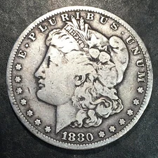 1880-S Morgan Dollar - High Quality Scans #Q559