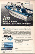 1960 Print Ad Aluma Craft Tangier Aluminum Boats Minneapolis,MN