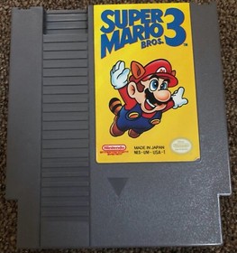 NES Super Mario Bros 3 CIB gioco testato funzionante carrello autentico