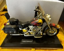 Harley Davidson Motorcycle Telephone By Telemania- Tested Works W/box