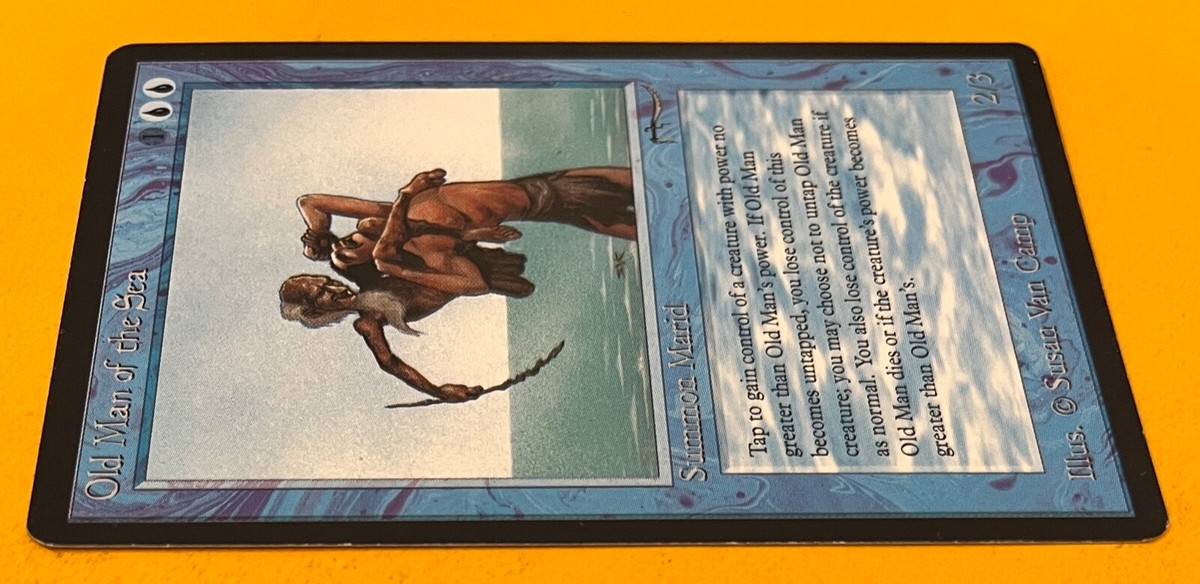 マジック：ザ・ギャザリング mtg Old Man of the Sea MTG OLD MAN OF THE SEA Arabian Nights (OldManMTG 007-191) | eBay