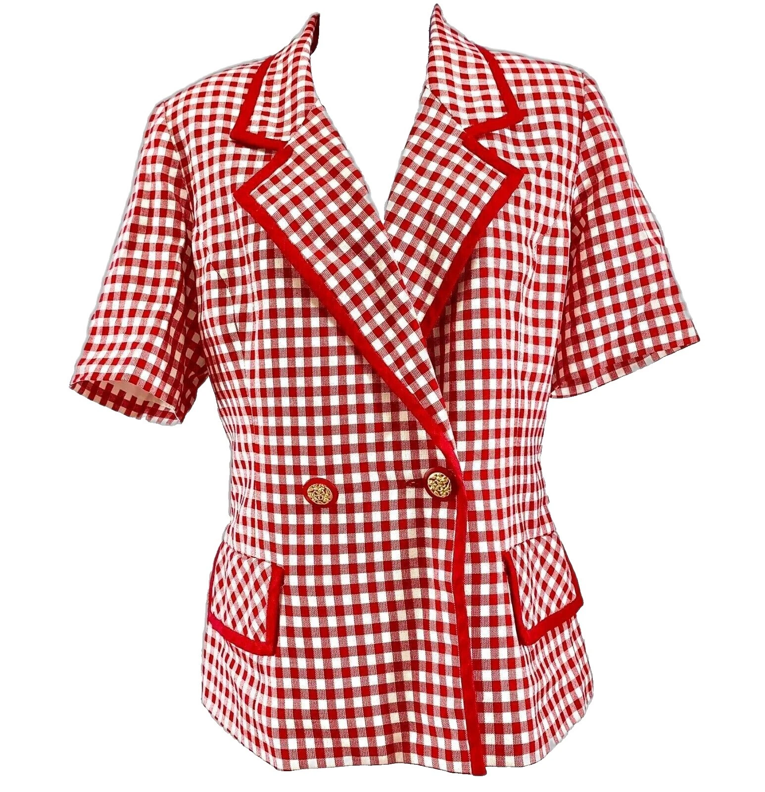 Oscar de la Renta Checked Coats, Jackets & Vests for Women