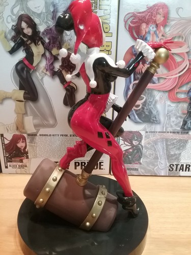 Authentic Kotobukiya Bishoujo DC HARLEY QUINN FIRST EDITION mint in box - Picture 5 of 7