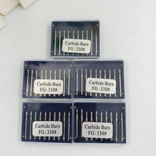Dental Carbide Burs FG # 330 Pear for High Speed Handpiece 50PCS