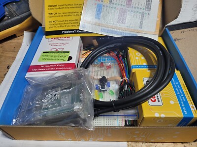 CanaKit Raspberry Pi 3 B+ ULT Kit with Clear Case open box