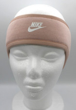 Nike Club Fleece Headband Womens OSFM Pink Oxford/White