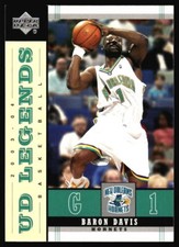 2003-04 Upper Deck Legends Baron Davis #55 New Orleans Hornets