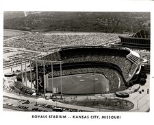 PF19 Original Photo KANSAS CITY ROYALS STADIUM FULL HOUSE KAUFFMAN STADIUM THE K