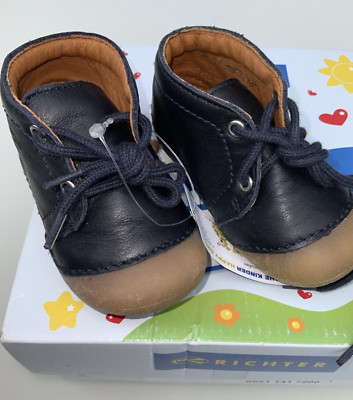 Neue Babyschuhe Gr. 17 aus Leder von Richter