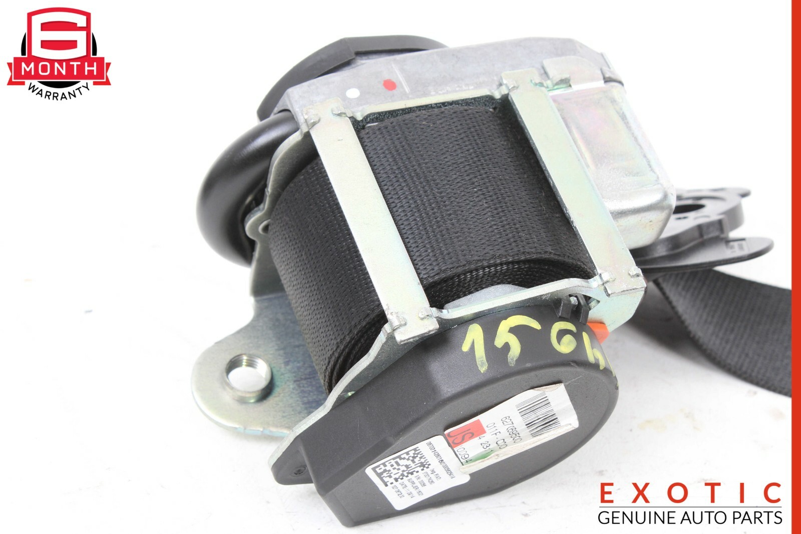 14-17 Maserati Ghibli Front Right Seatbelt Seat Belt Retractor Black OEM 