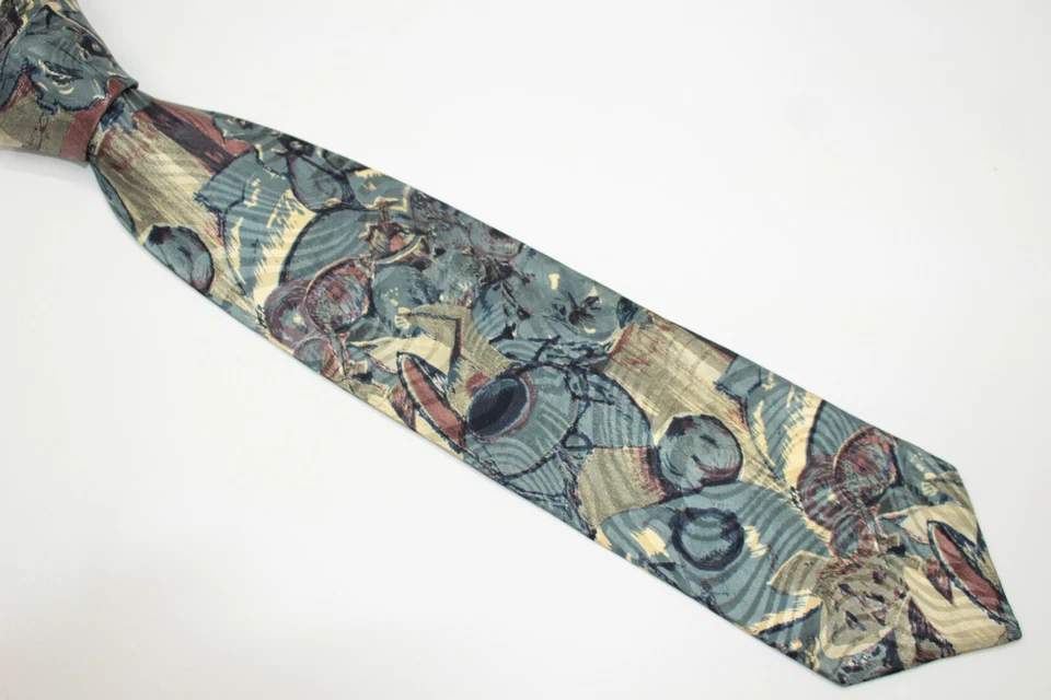 Corbata de seda BARTON MODA Made in Italy F70252 Foto 2 de 4