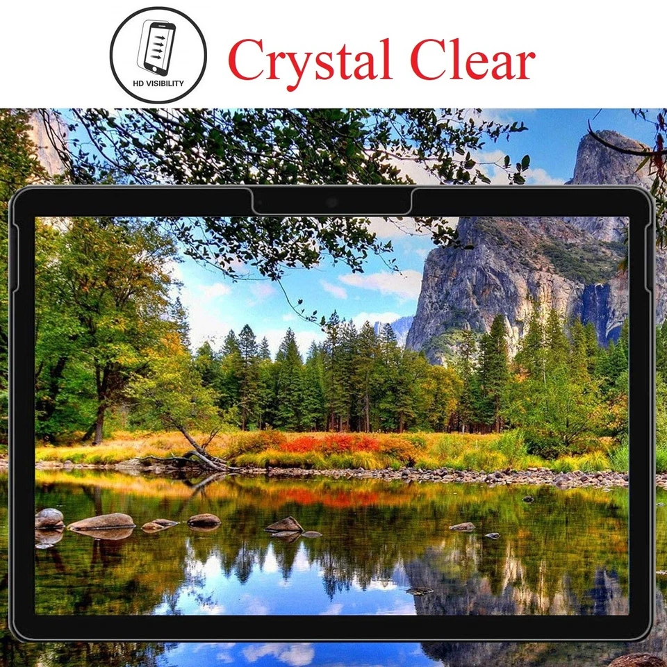 2 PACK Tempered Glass Screen Protector for Microsoft Surface Go 3 4 Pro 7 8 9 10 - Image 3 of 4