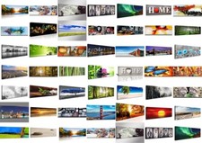 120 x 40 cm Quadro su Tela Quadri moderni, pronto su telaio marque Visario 1578