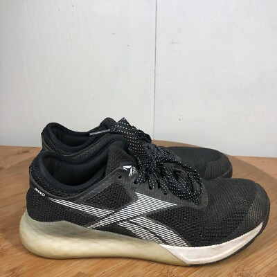 Reebok Shoes Womens Nano Black Sneakers Workout Crossfit