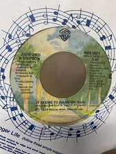 Ashford & Simpson - It Seems To Hang On (7", Styrene) 45 RPM Soul Funk VG+