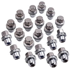 20X ALLOY RADMUTTERN  FOR LAND ROVER RANGE ROVER L322 (X20 NUTS) RRD500510