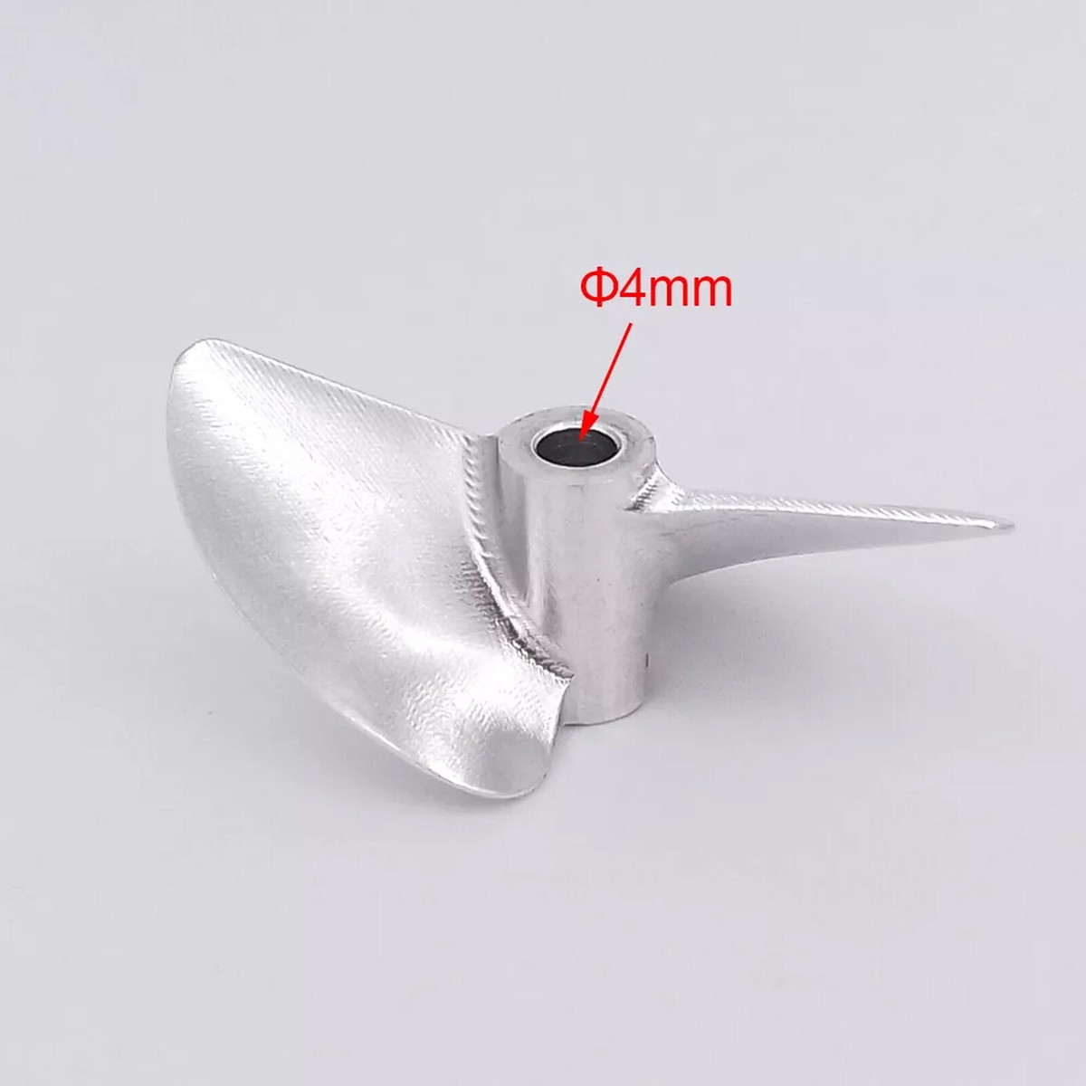 RC Boat Propeller 4mm 38mm 40mm 42mm 2-blades CNC Prop for RC Racing  Boat
