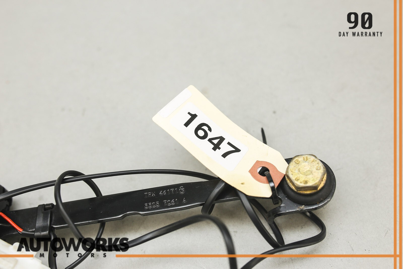 03-13 Maserati Quattroporte M139 Front Right Passenger Side Seat Buckle OEM