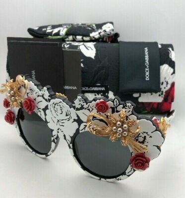 Dolce & Gabbana フローラルバンドー Dolce & Gabbana - Girls Yellow Cotton Rose Headband