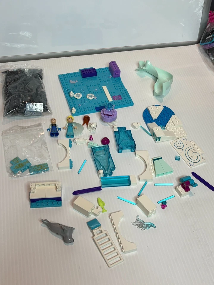 Lote LEGO Disney Frozen 41165 10736 Anna Elsa Canoa Aventura Parque Infantil Paquete Foto 3 de 4