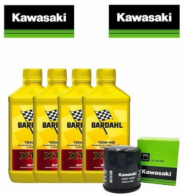 Tagliando KAWASAKI Z/1000 2007/2020 Z900 XTC 10W40 C60 Filtre Original X Moto - Photo 1/2