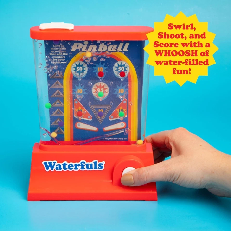 Original Waterfuls Classic Handheld Water Game - 6 Interchangeable Back Panels - Image 3 of 4