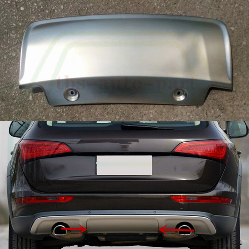 Stainless Steel Rear Bumper Center Protection Panel 8R0807819N For