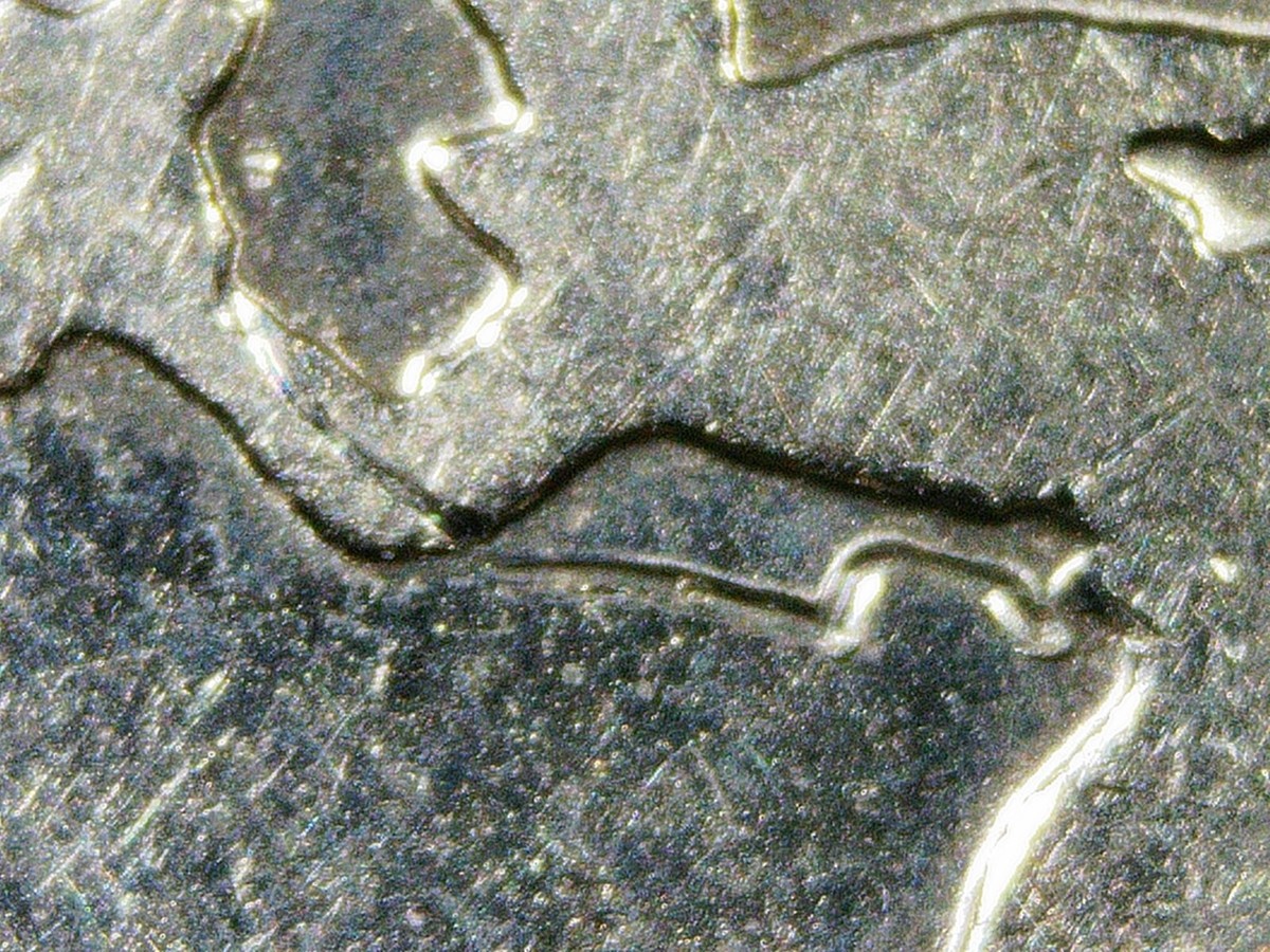 RARE ERROR, 2007 Wyoming State Quarter, Die Break | eBay