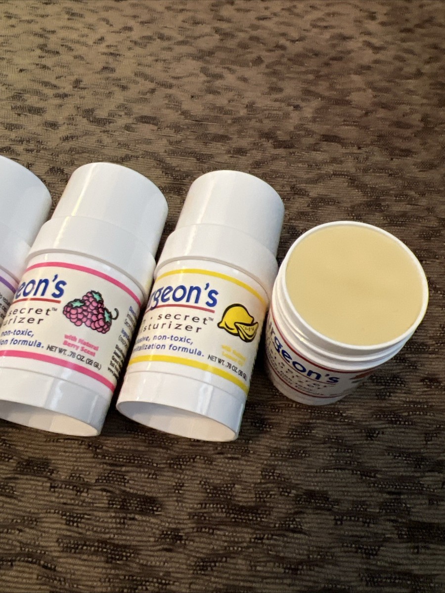 4 Surgeon's Skin Secret Beeswax Moisturizer .78oz. Twist-Up Stick