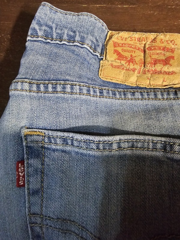 Levi's 30x30 Men's 513 Denim Slim Fit Straight Jeans - Blue