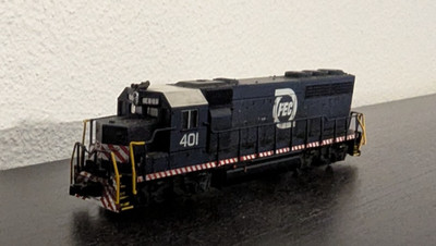 N - Atlas GP40-2 Florida East Coast FEC #401 DCC