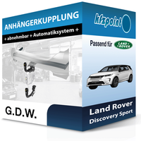 für Land Rover Discovery Sport 02.2020-Jetzt G.D.W. AnhäNgerkupplung Abnehmbar