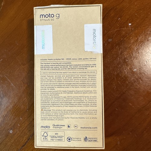 Motorola Moto G Stylus 5G 2024 - 128GB - Caramel Latte (Verizon) - Picture 2 of 2