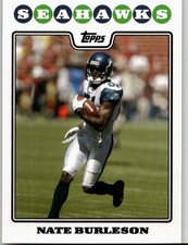 Nate Burleson 2008 Topps Football Seattle Seahawks