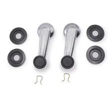 Set Inner Chrome Handle Window Crank Manual For Nissan Datsun 720 Pickup 1986 Set Inner Chrome Handle Window Crank Manual For Nissan Datsun 720 Pickup 1986