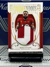2025 National Treasures Mike Evans Tremendous Treasures Holo Gold Patch,SSP/10🔥