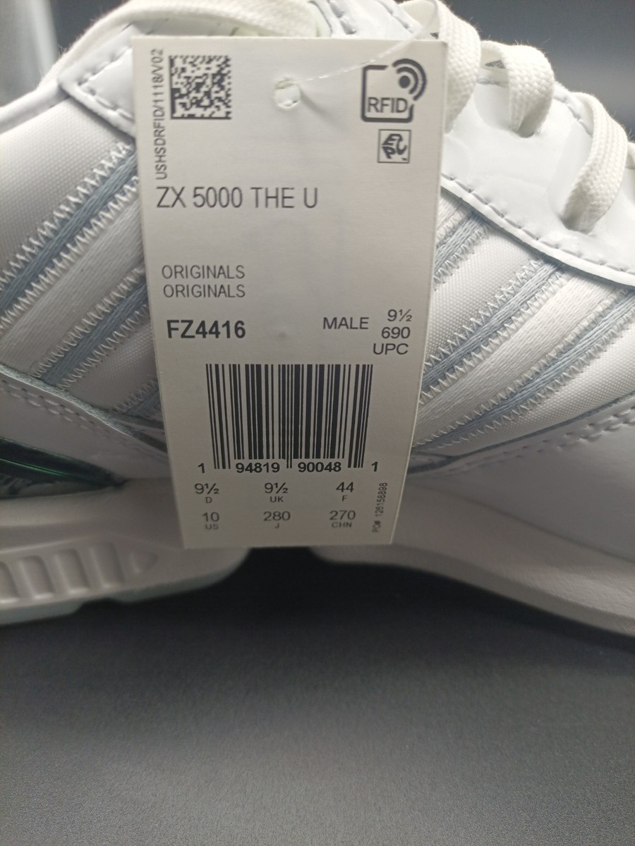 Size 12.5 - adidas The U x ZX 5000 A-ZX Series - University