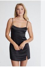 LA Hearts Satin Bustier Mini Dress Size Small