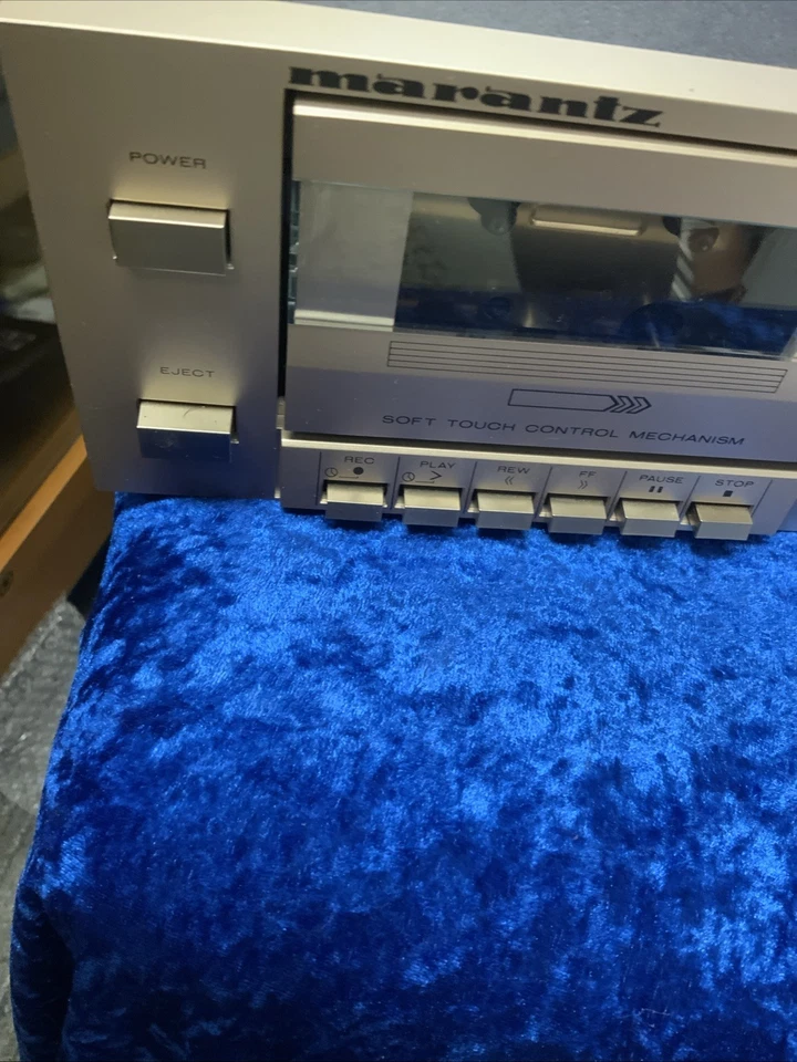 Reproductor grabadora de cinta estéreo Marantz SD 221 de colección de los años 80 funciona Foto 2 de 4