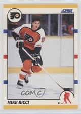 1990-91 Score Rookie & Traded Mike Ricci #60T 0da0