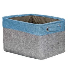 15" Collapsible Cubby Storage Bins w/Dual Handles, Home/Office Shelves