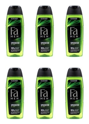 Fa Men Speedster Duschgel Körper & Haar mit Taurin , 6x250ml EAN4015100427301