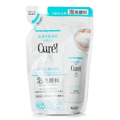 Curel Intensive Moisture Care Foaming Facial Wash Refill 272140 130ml #usau