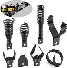 8 Pc Drain Snake Drill Attachment for 5/16 to 3/4 Inch Drain Cleaning Cable