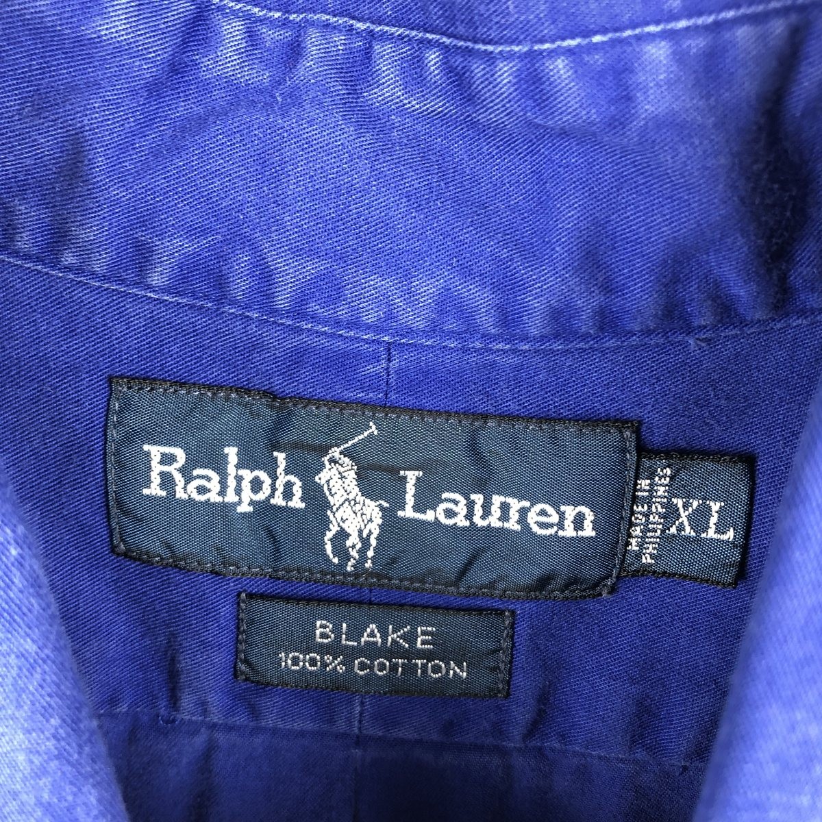 Used Ralph Lauren BLAKE long-sleeved button-down shirt men's size XL thumbnail 3