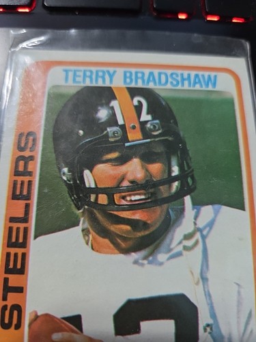 1978 Topps - Terry Bradshaw #65 Pittsburgh Steelers Trading Card - Picture 6 of 7