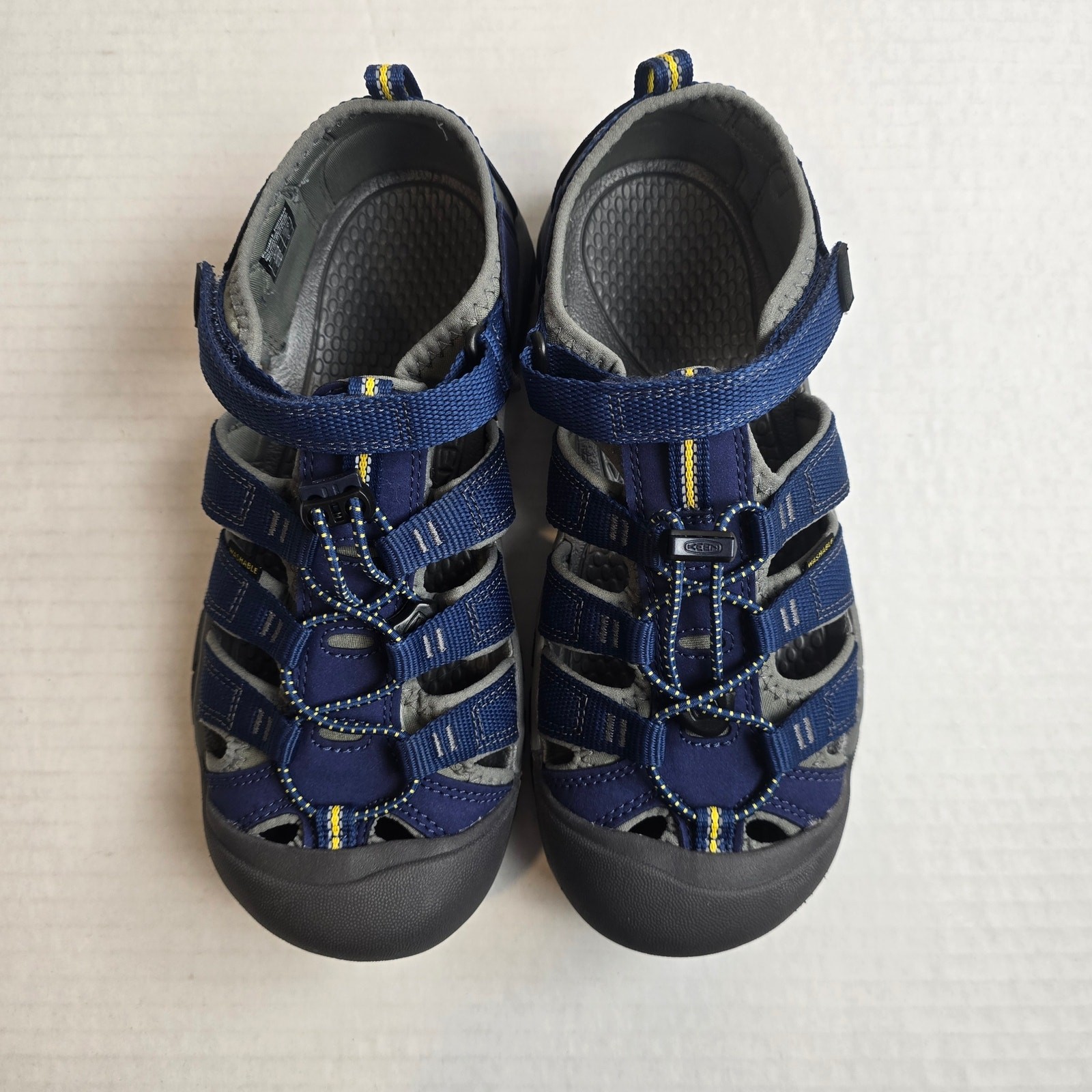 Sandali Keen Big Kids taglia 1 Newport H2 blu profondità gargoyle 1009962 escursionismo
