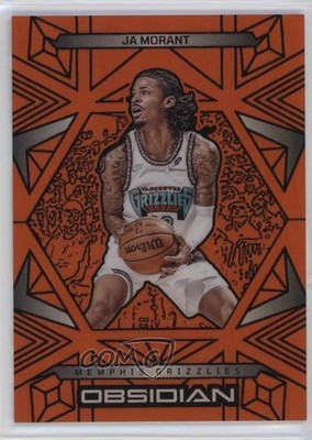 2024-25 Panini Obsidian Electric Etch Orange Flood /125 Ja Morant #58 p8v