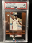 LeBron James 2003 Upper Deck Rookie Exclusives PSA 9 Mint Rookie Card